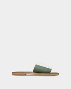 Bally Bianka Leather Slides Multicolor | PNHZV1690
