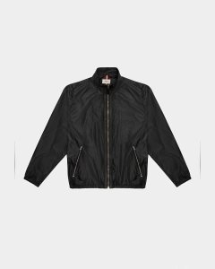 Bally Blouson Bomber Recycled Nylon Blouson Bomber Jacket Black | SDHYX2649