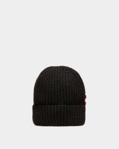 Bally Cashmere Hat Black | FVLIP0281