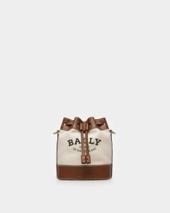 Bally Cleoh Fabric Bucket Bag Multicolor | BAMON4608
