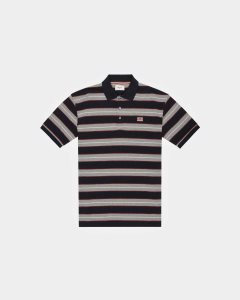 Bally Cotton Polo Shirt Blue | DTHCW7364