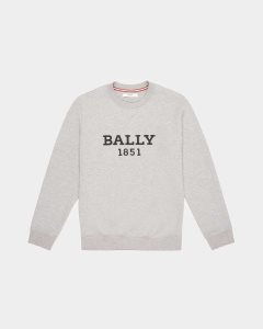 Bally Cotton Sweater Grey | KLHRW4967
