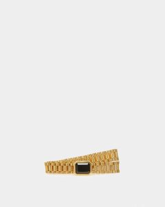 Bally Double Wrap Bracelet Black | IETJR3967