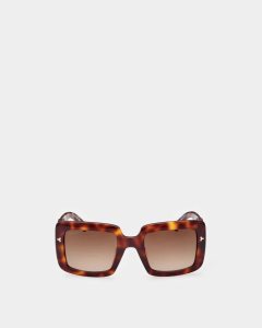 Bally Fliana Acetate Sunglasses Brown | ZGSLB8526