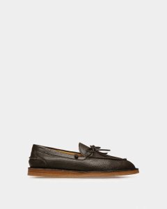 Bally Fogar Leather Loafers Brown | NLBGP2963