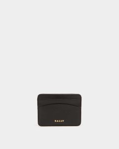 Bally Lexye Leather Card Holder Black | HXSRG8679