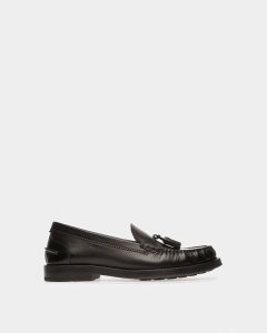 Bally Resel Leather Moccasins Black | YOSBK6521