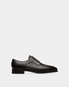Bally Scrivani Handpainted Leather Shoe Black | HFMIT3701