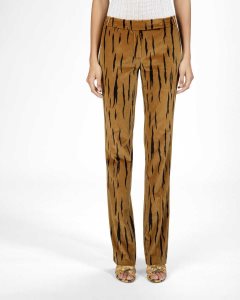 Bally Velvet Printed Trousers Multicolor | PXTBV2746