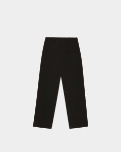 Bally Wool Mix Trousers Black | IQXES0796